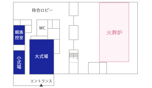 鶴見斎場フロアマップ