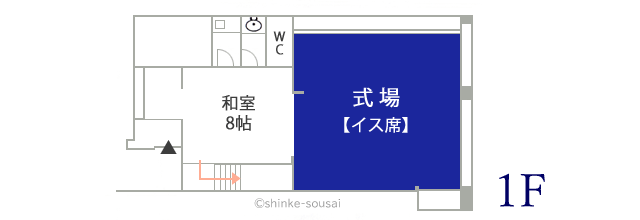 ひまわりホールフロアマップ1F