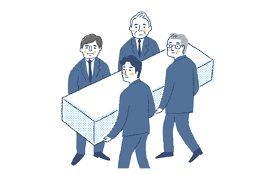 お棺の出棺経路について